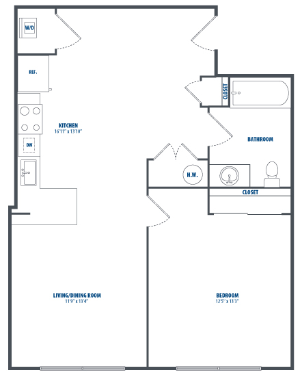 floorplan image for Unit 207