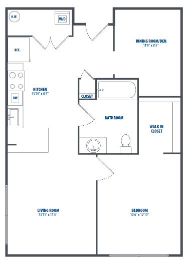 floorplan image for Unit 216
