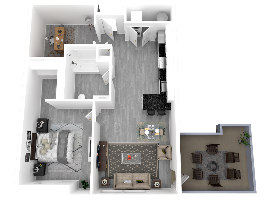 floorplan image for Unit 202