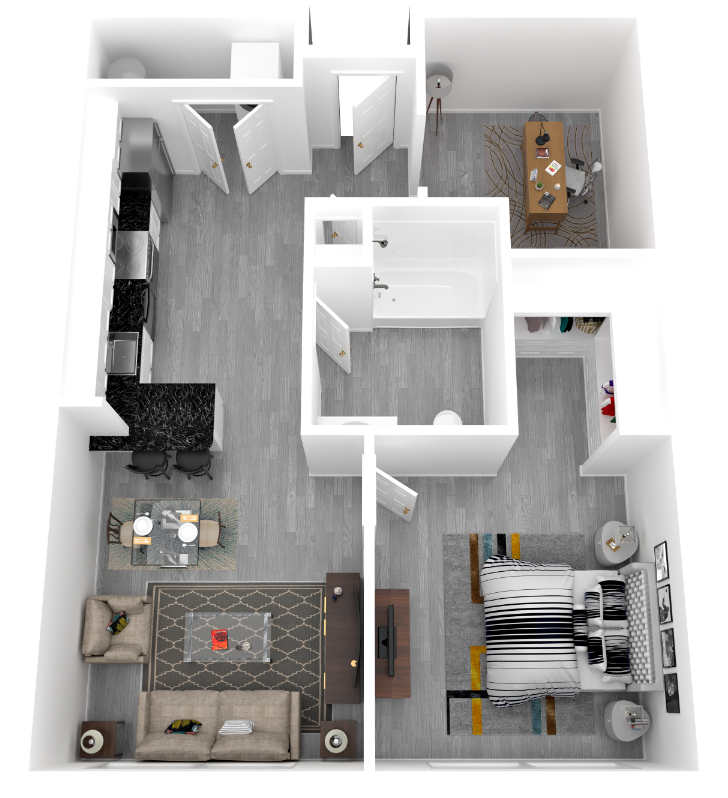 floorplan image for Unit 204