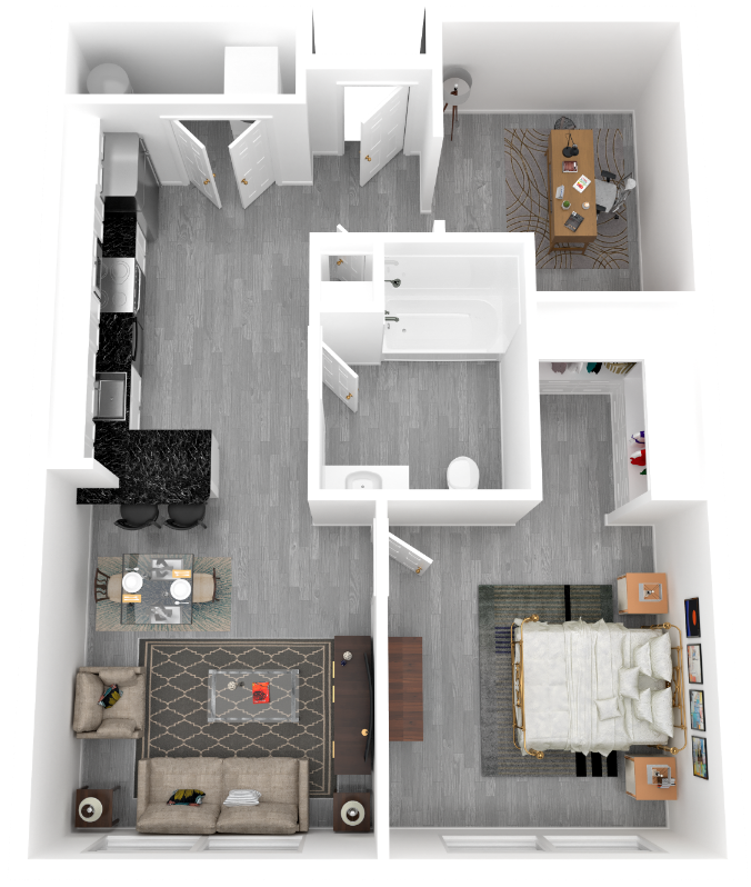 floorplan image for Unit 205