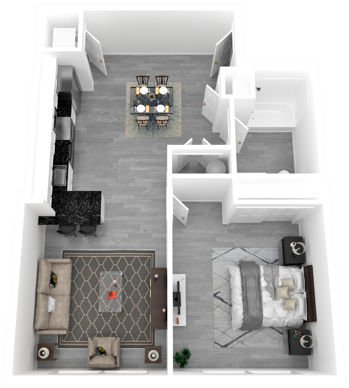 floorplan image for Unit 207