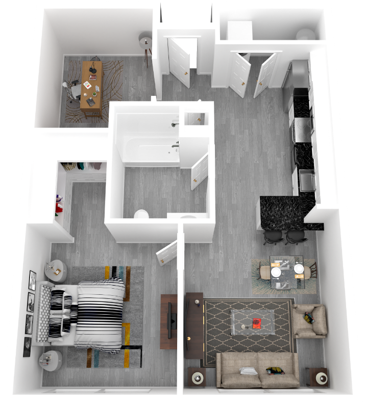 floorplan image for Unit 210