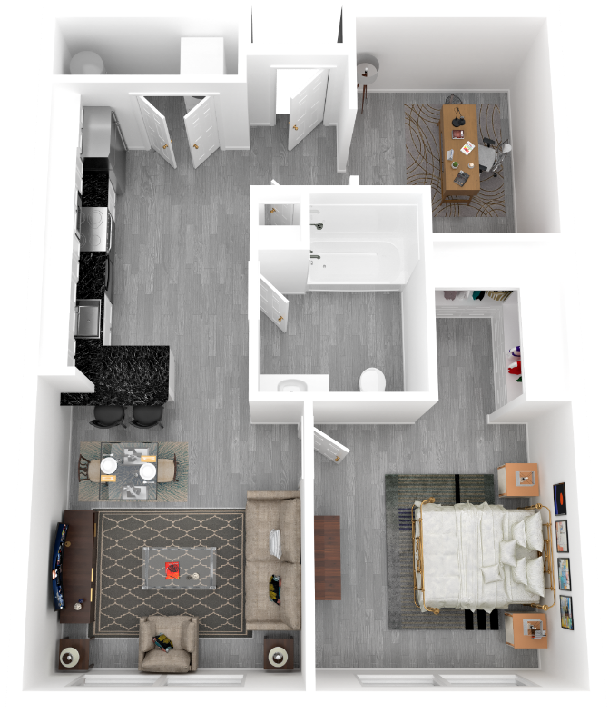 floorplan image for Unit 212