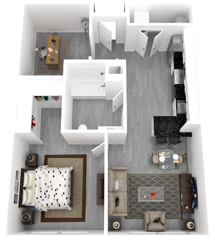 floorplan image for Unit 214