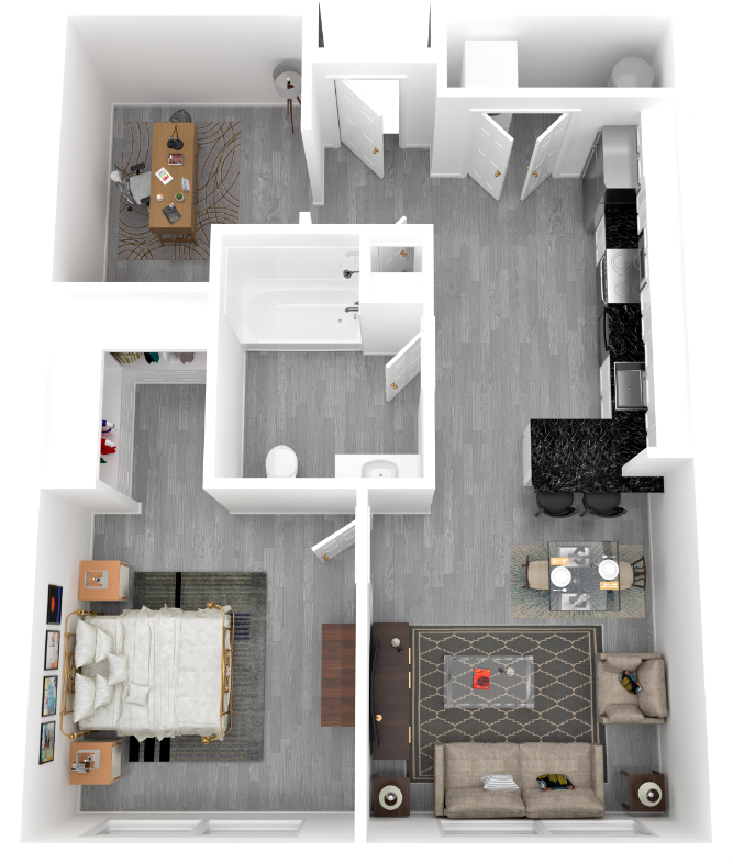 floorplan image for Unit 303