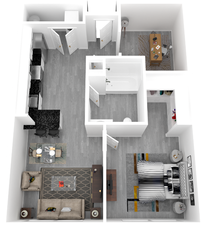 floorplan image for Unit 304