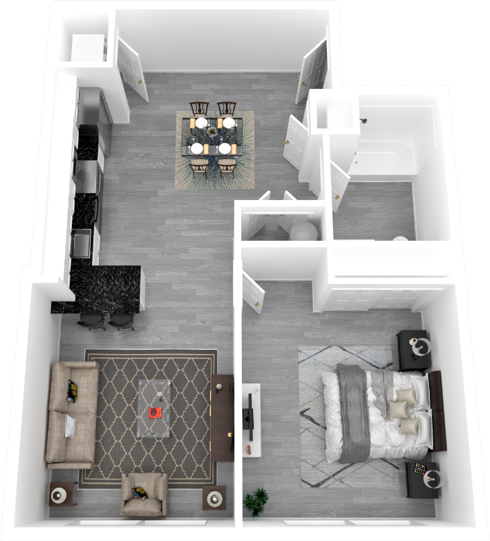 floorplan image for Unit 307