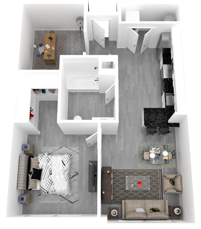 floorplan image for Unit 308