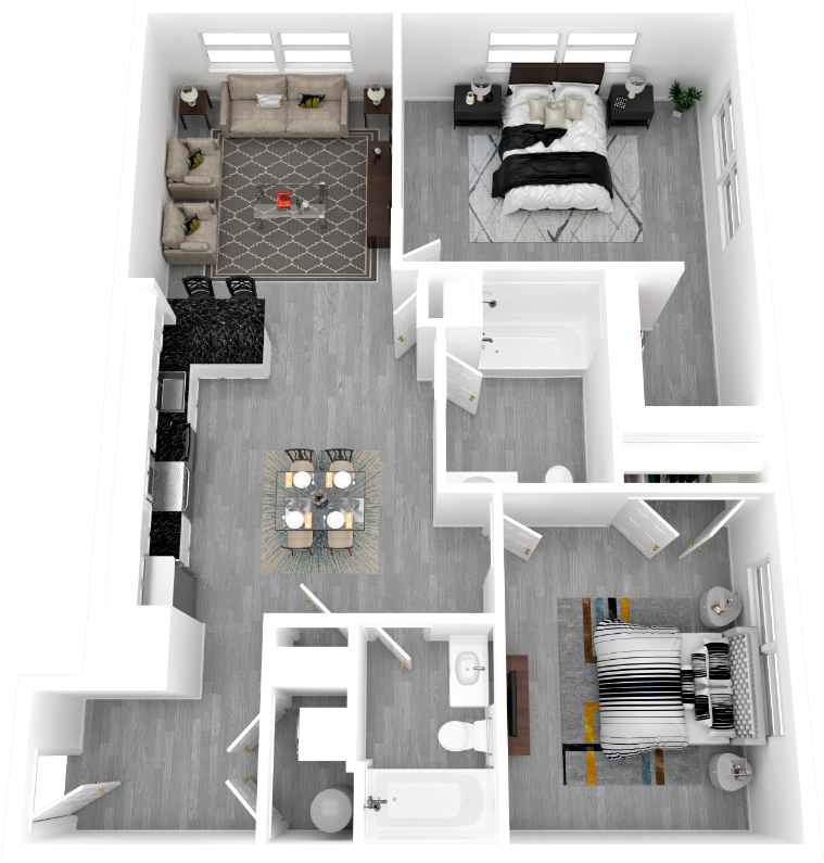 floorplan image for Unit 317