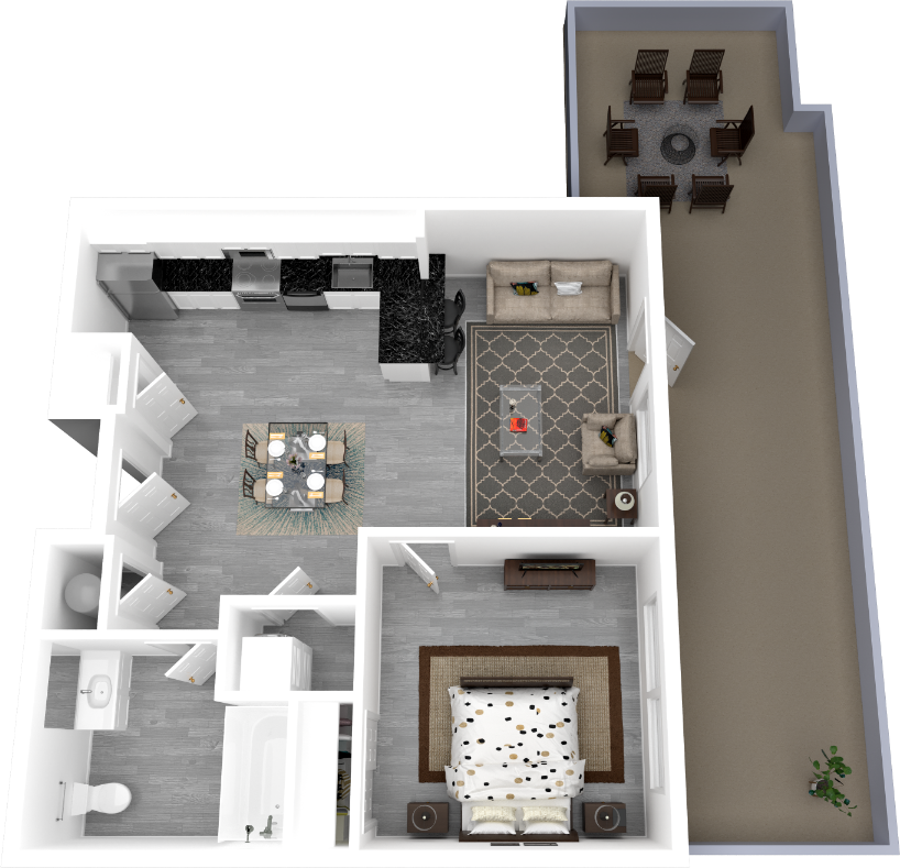 floorplan image for Unit 402