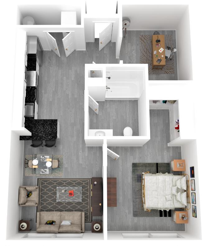 floorplan image for Unit 405